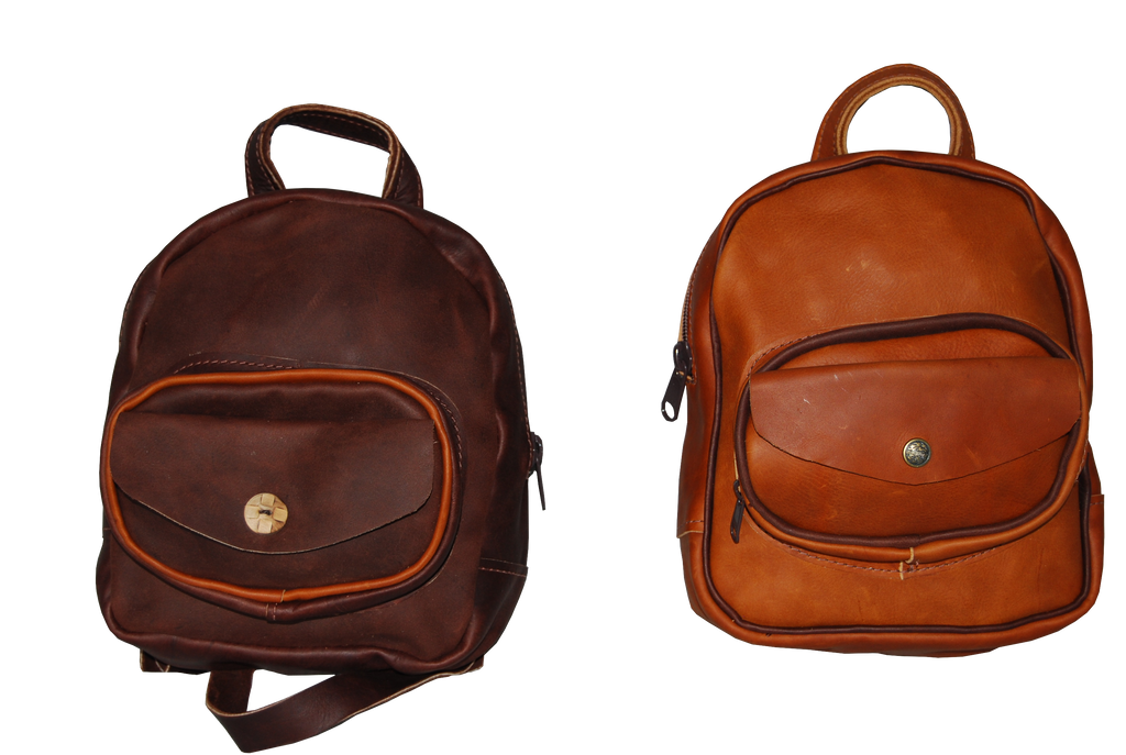 Small Leather Backpack | Leather Backpack Purse | Mini Backpack