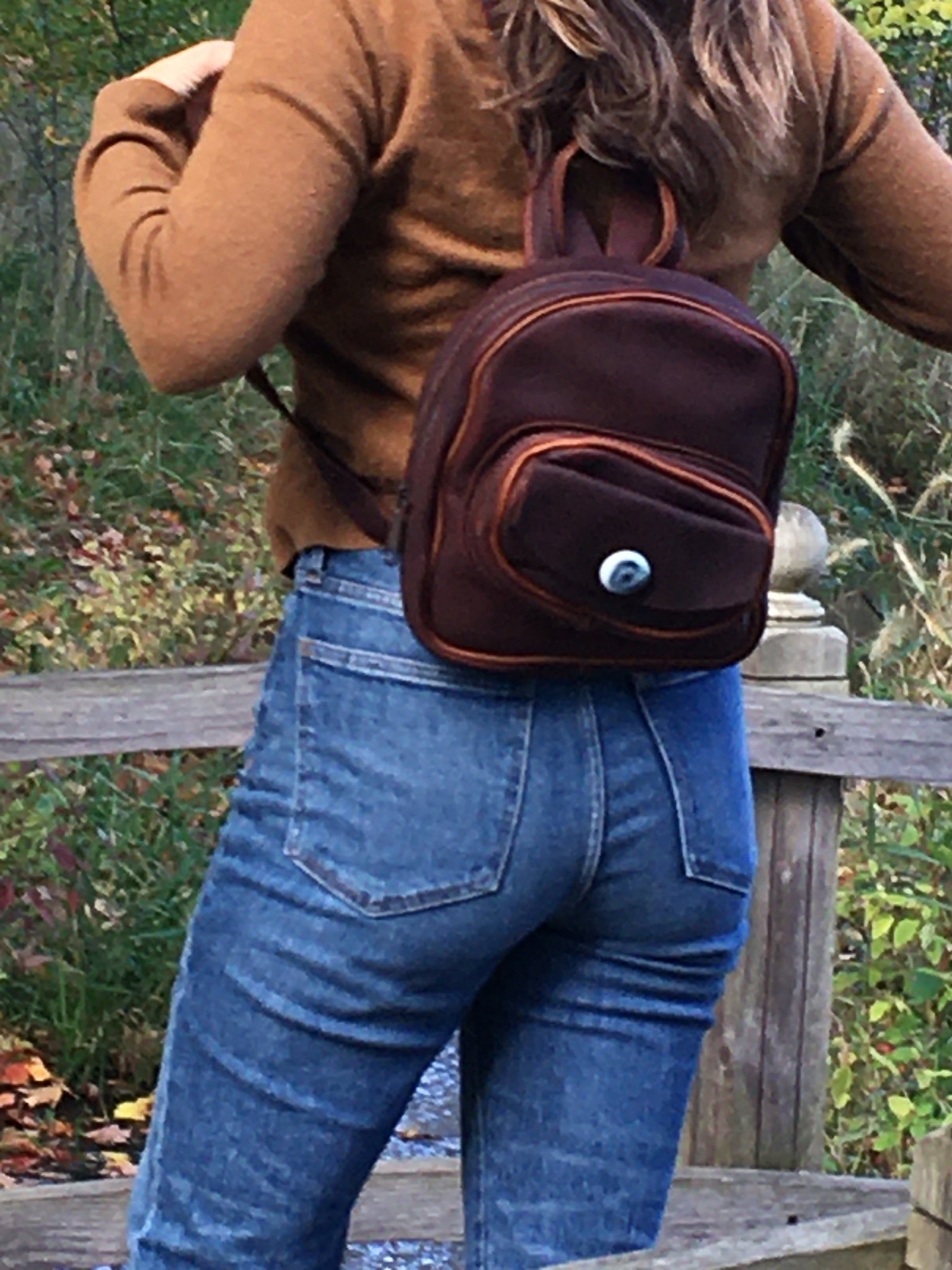 Ashwood Michigan Leather Mini Backpack: M-65