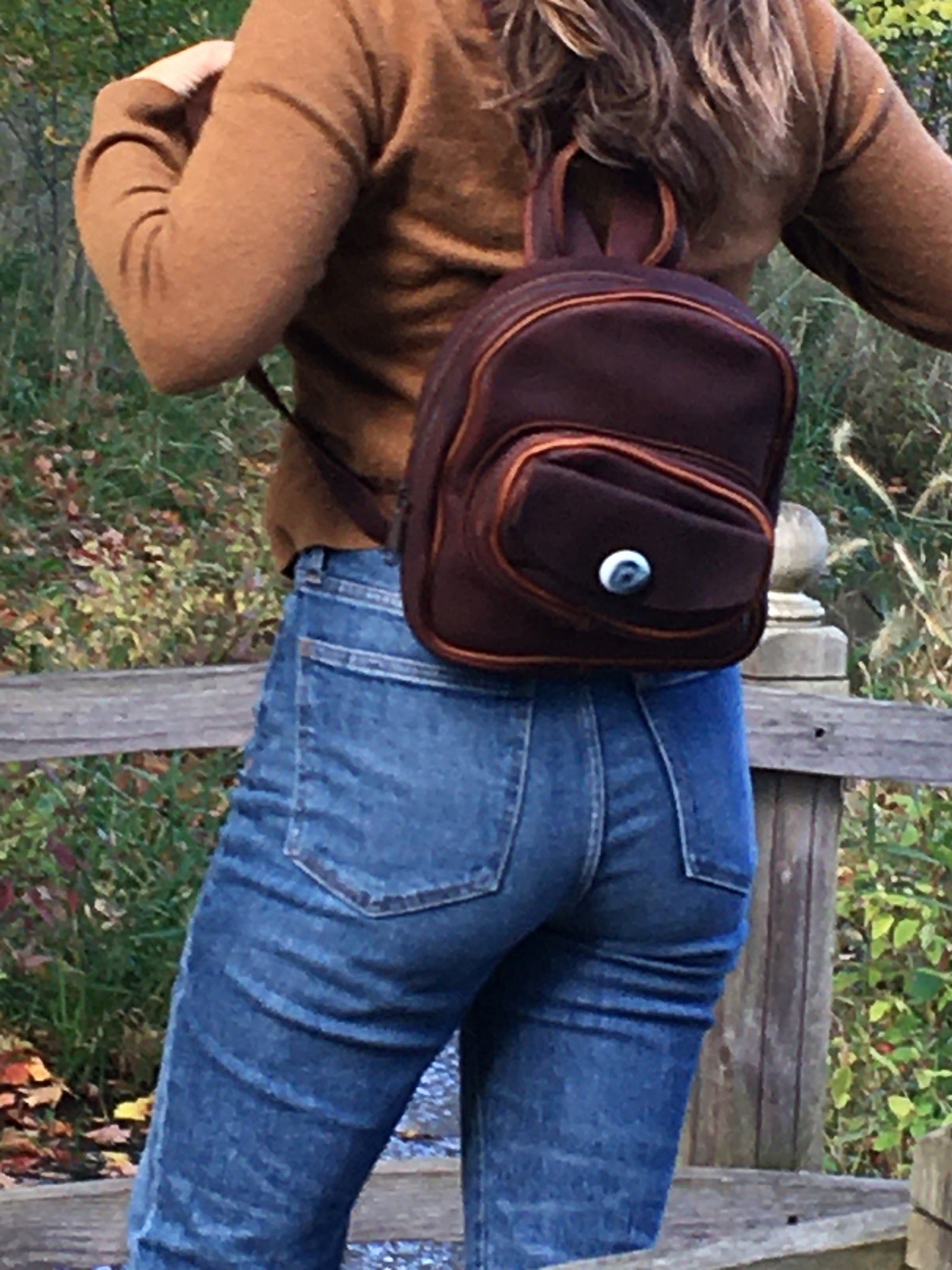 brown leather mini backpack purse Small Leather Backpack | Leather Backpack Purse